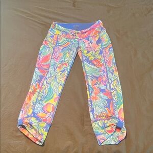 Lilly Pulitzer Colorful Floral Leggings